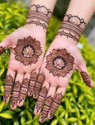 traditional mehndi design